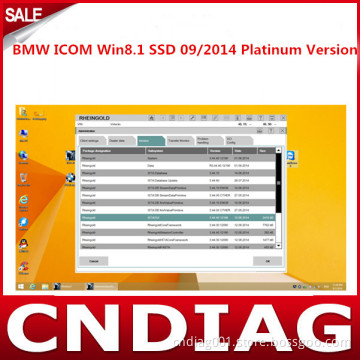 2015 Latest for BMW Icom Win8.1 SSD Software Platinum Version